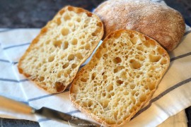 意大利恰巴塔面包的做法步骤图，怎么做好吃