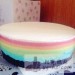彩虹冻芝士蛋糕的做法