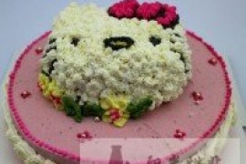 HelloKitty裱花蛋糕的做法