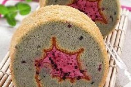 紫红色的季节―桑葚蛋糕卷的做法