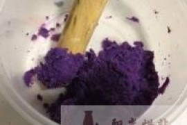 紫薯夹心蛋糕的做法