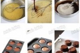 Minichocolatecoulant巧克力熔岩蛋糕的做法