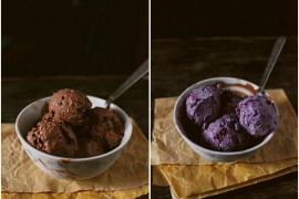 巧克力冰淇淋的做法_蓝莓冰淇淋怎么做【鲁不猴】