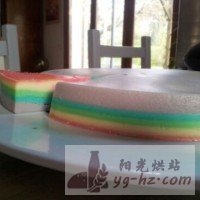 彩虹芝士蛋糕的做法图解7