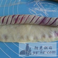 紫薯面包圈的做法图解9