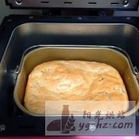 养生紫米红糖面包～柔软法式面包机版的做法图解2