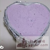 紫薯心形慕斯蛋糕的做法图解14