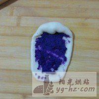紫薯面包（ 情人节面包 ）——心紫薯于你的做法图解6