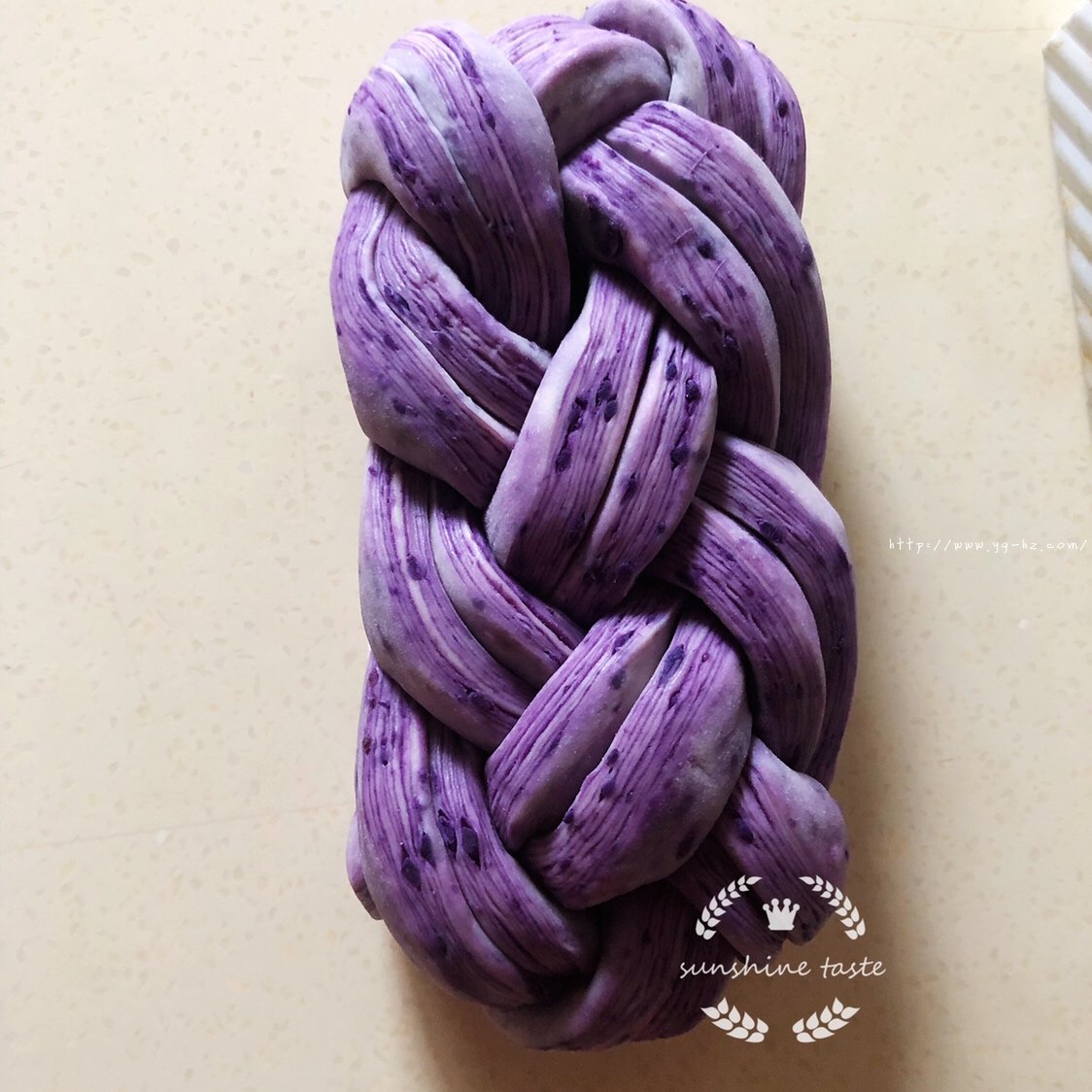 超级灭霸—紫薯大理石手撕吐司的做法 步骤18