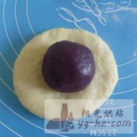 紫薯面包圈的做法图解7