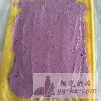 紫薯奶酪蛋糕卷的做法图解11