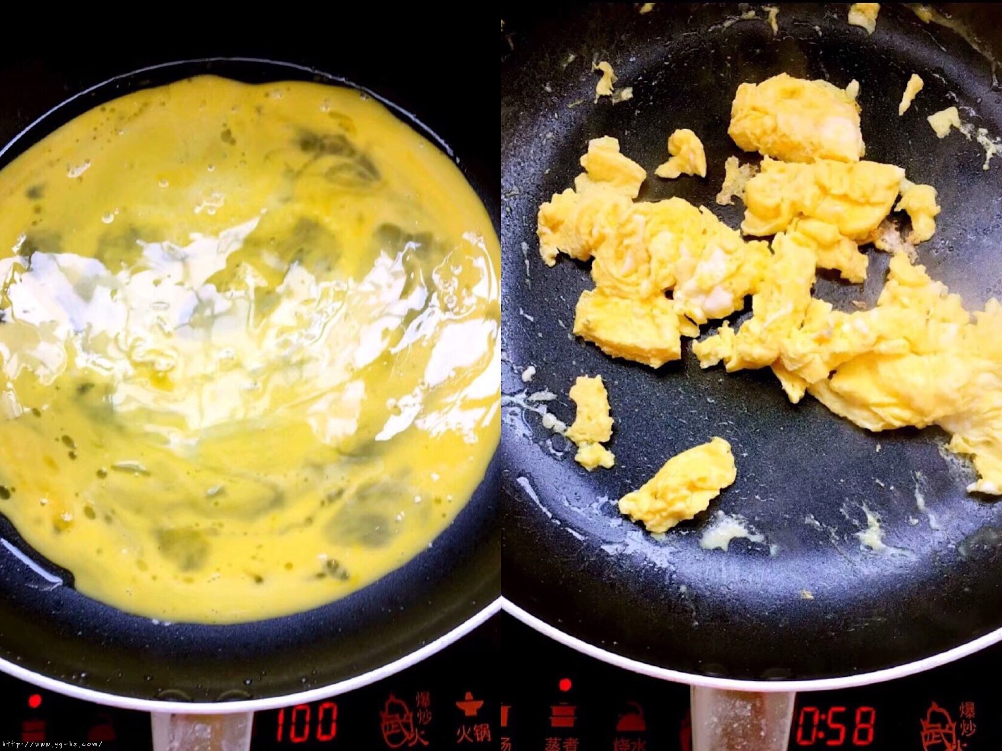 彩椒炒鸡蛋的做法 步骤1