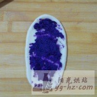 紫薯面包（ 情人节面包 ）——心紫薯于你的做法图解5