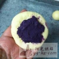 紫薯花式面包的做法图解4