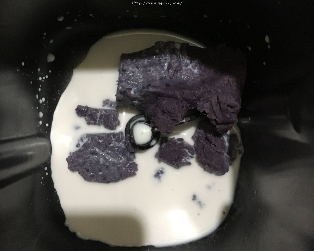 紫薯麻薯软欧包的做法 步骤1