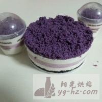 紫薯冻芝士蛋糕6寸的做法图解10