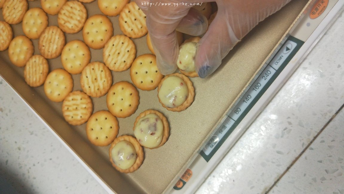 超级拉丝牛轧糖夹心饼干的做法 步骤10